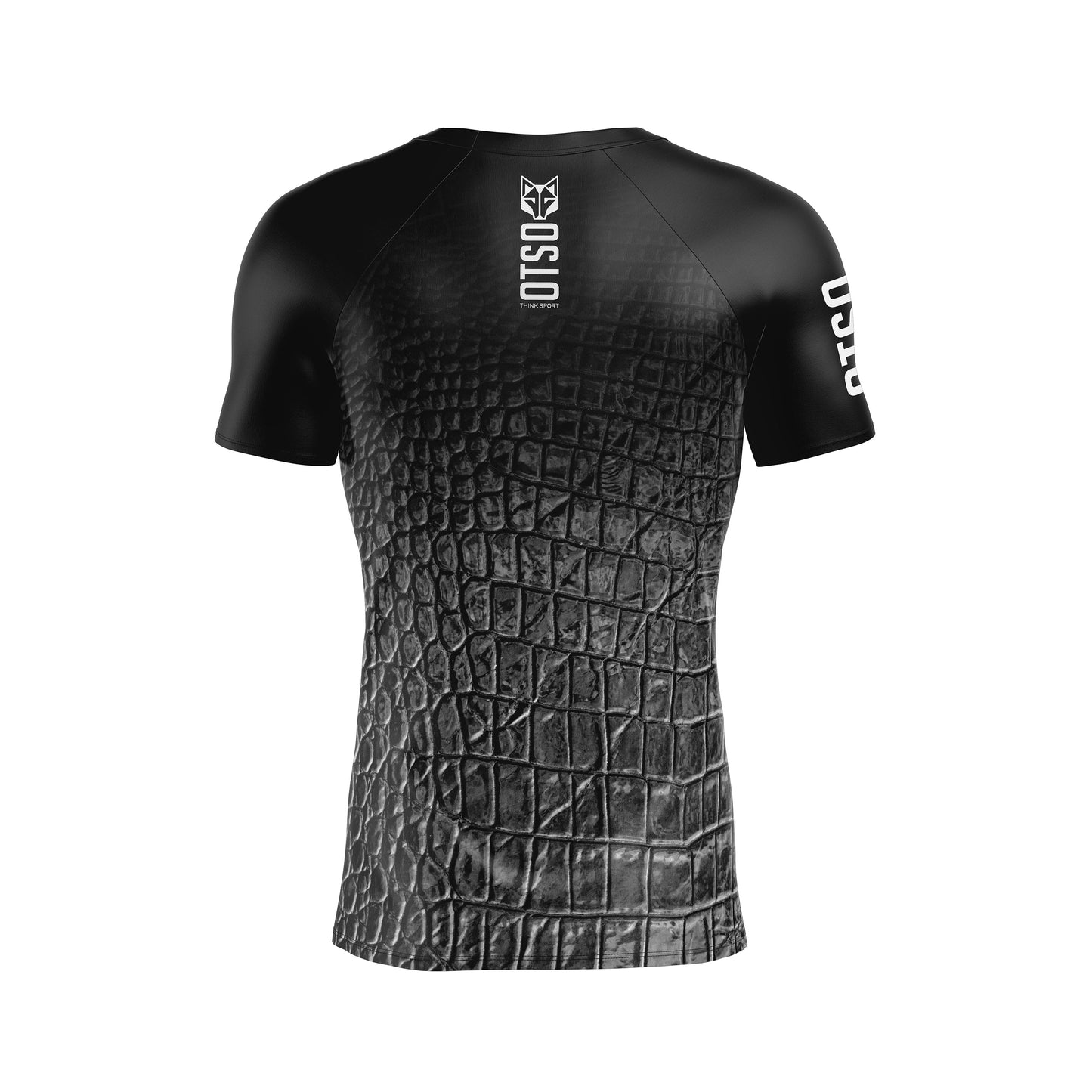 Men's Tech T-Shirt Black Snake