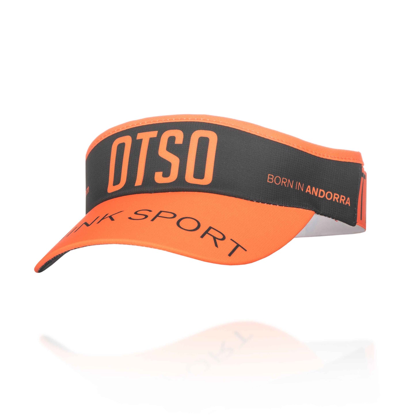 Visor Black & Fluo Orange