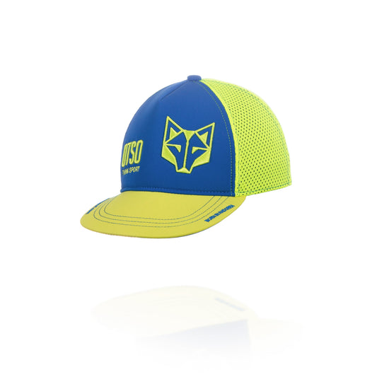 Snapback Cap Electric Blue / Fluo Yellow