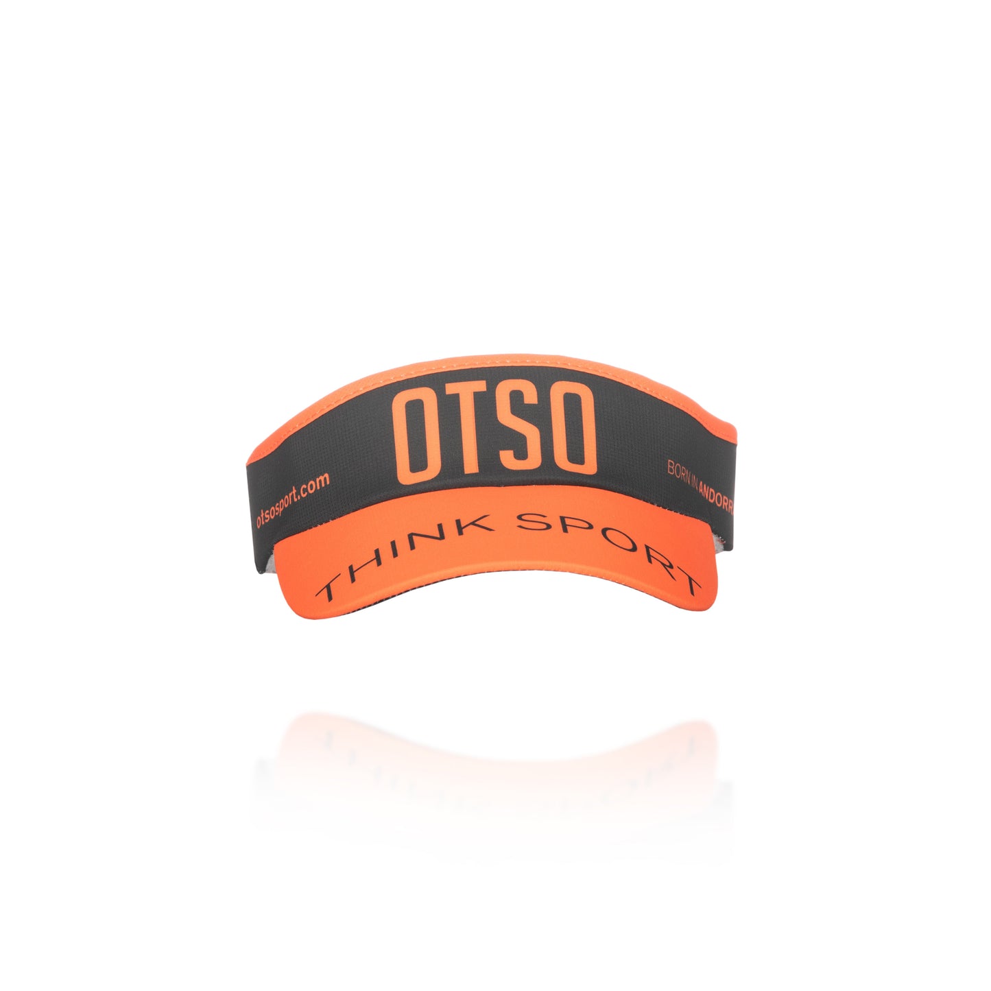 Visor Black & Fluo Orange