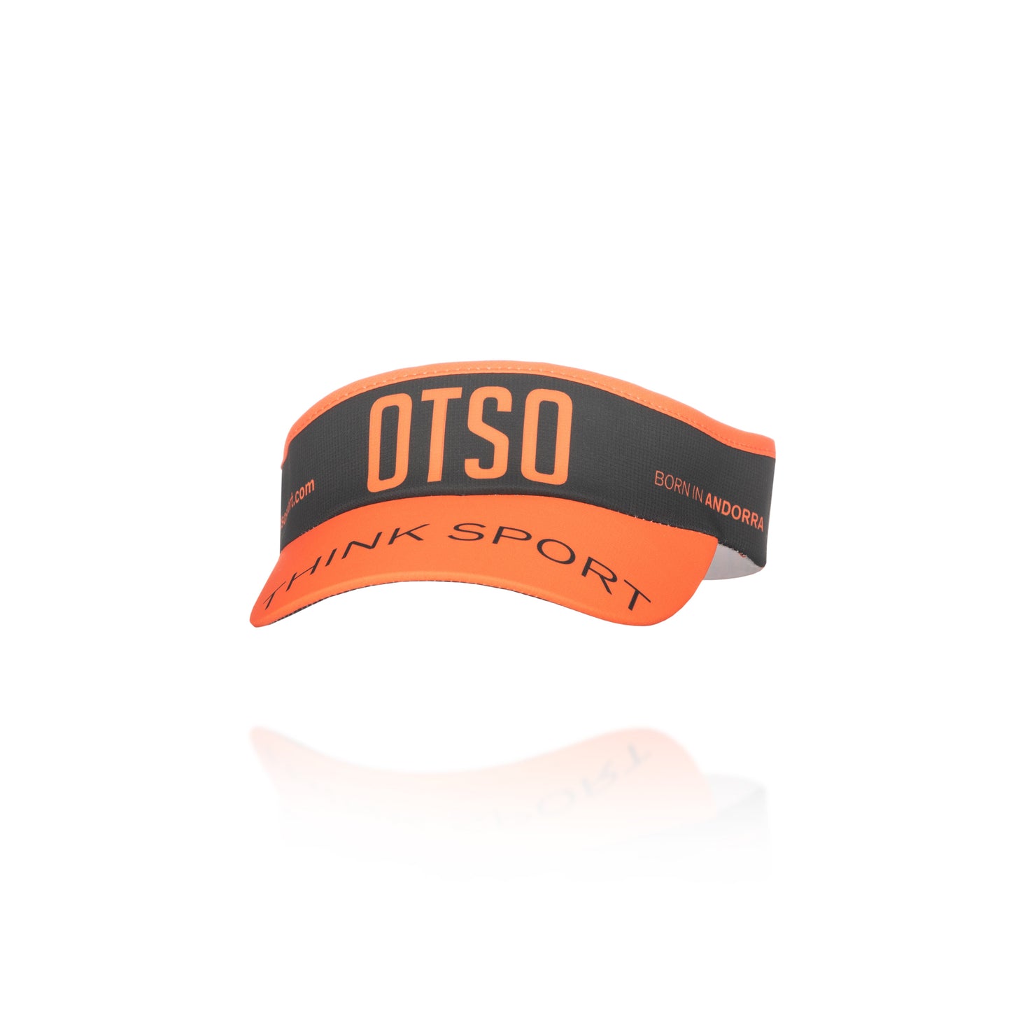 Visor Black & Fluo Orange