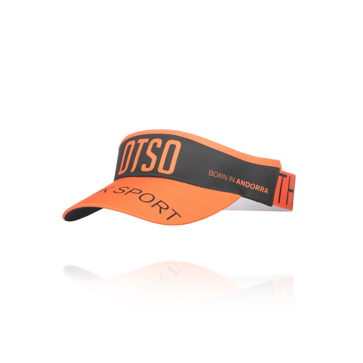Visor Black & Fluo Orange