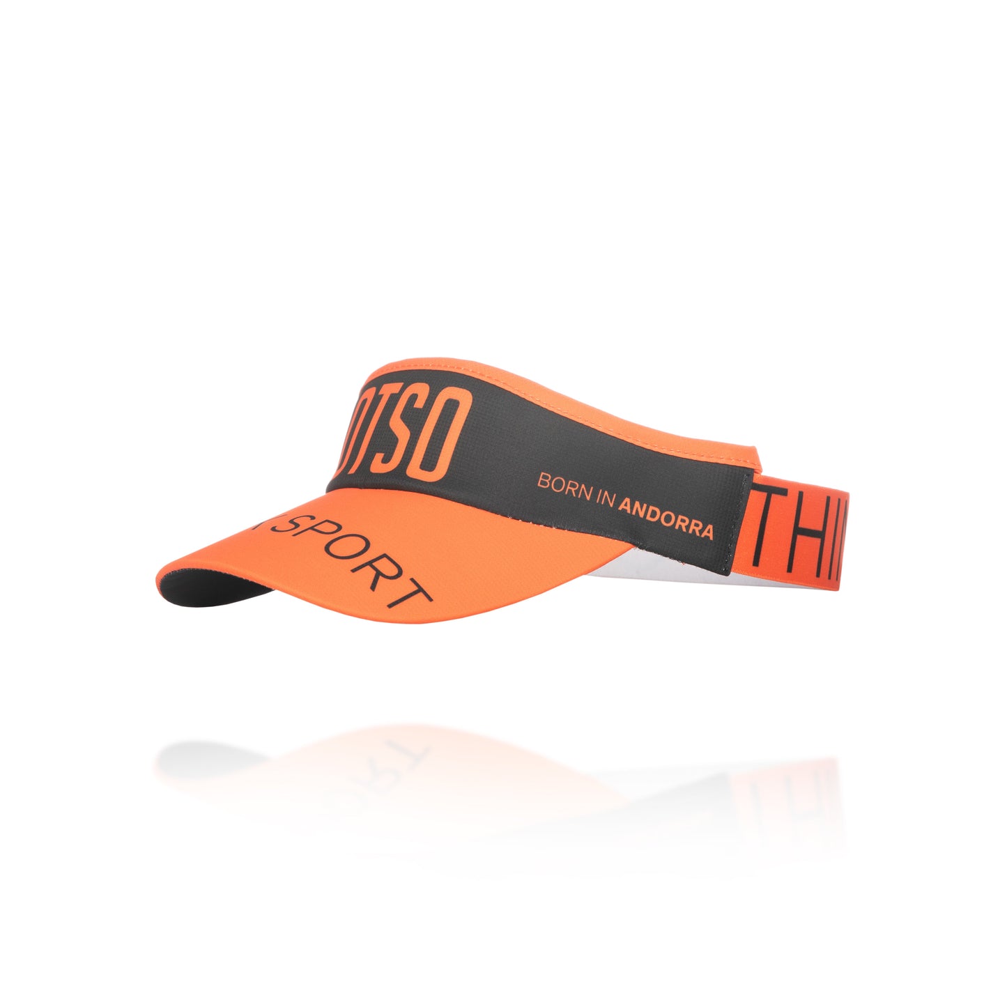 Visor Black & Fluo Orange