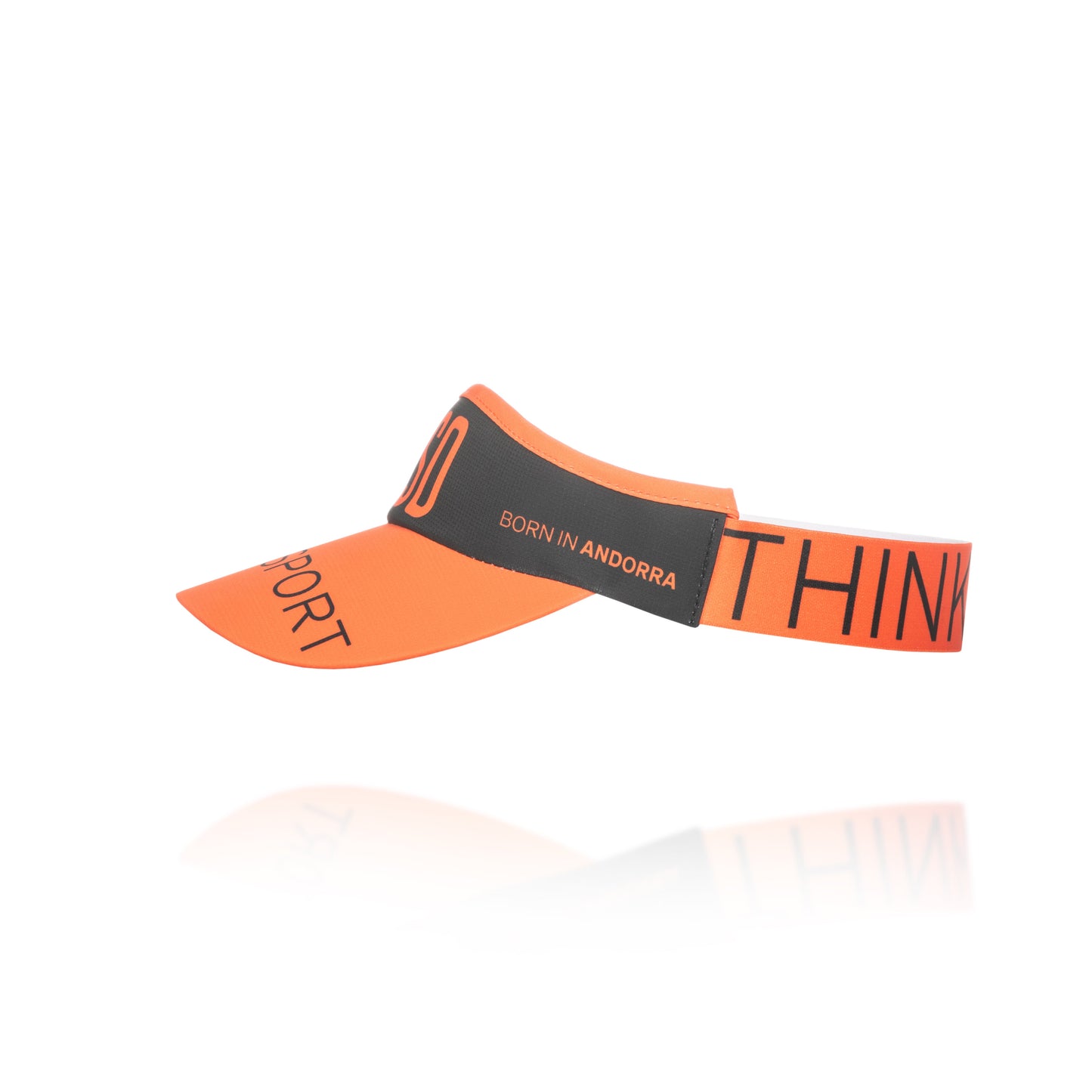 Visor Black & Fluo Orange