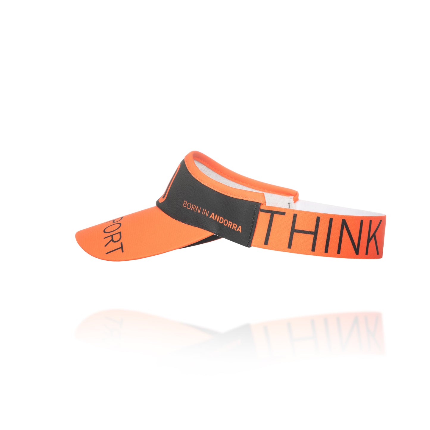 Visor Black & Fluo Orange