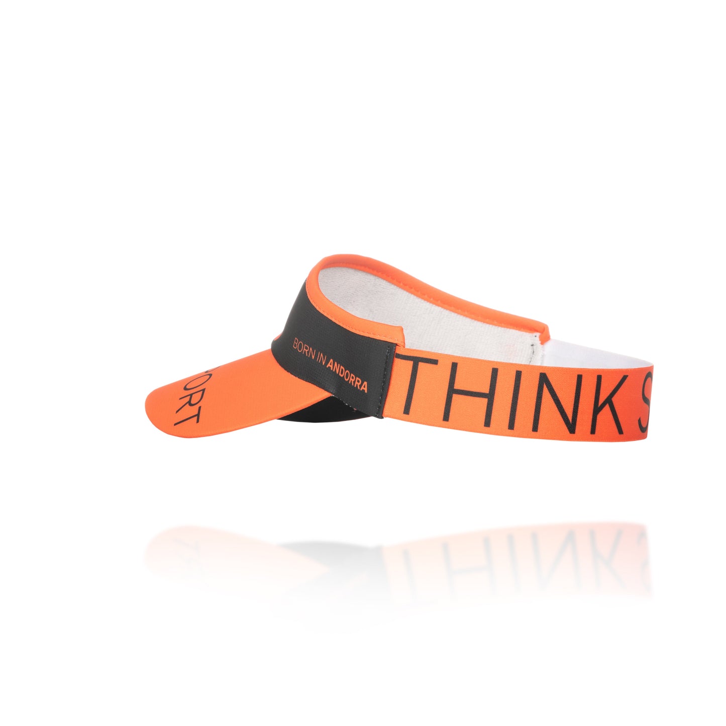 Visor Black & Fluo Orange
