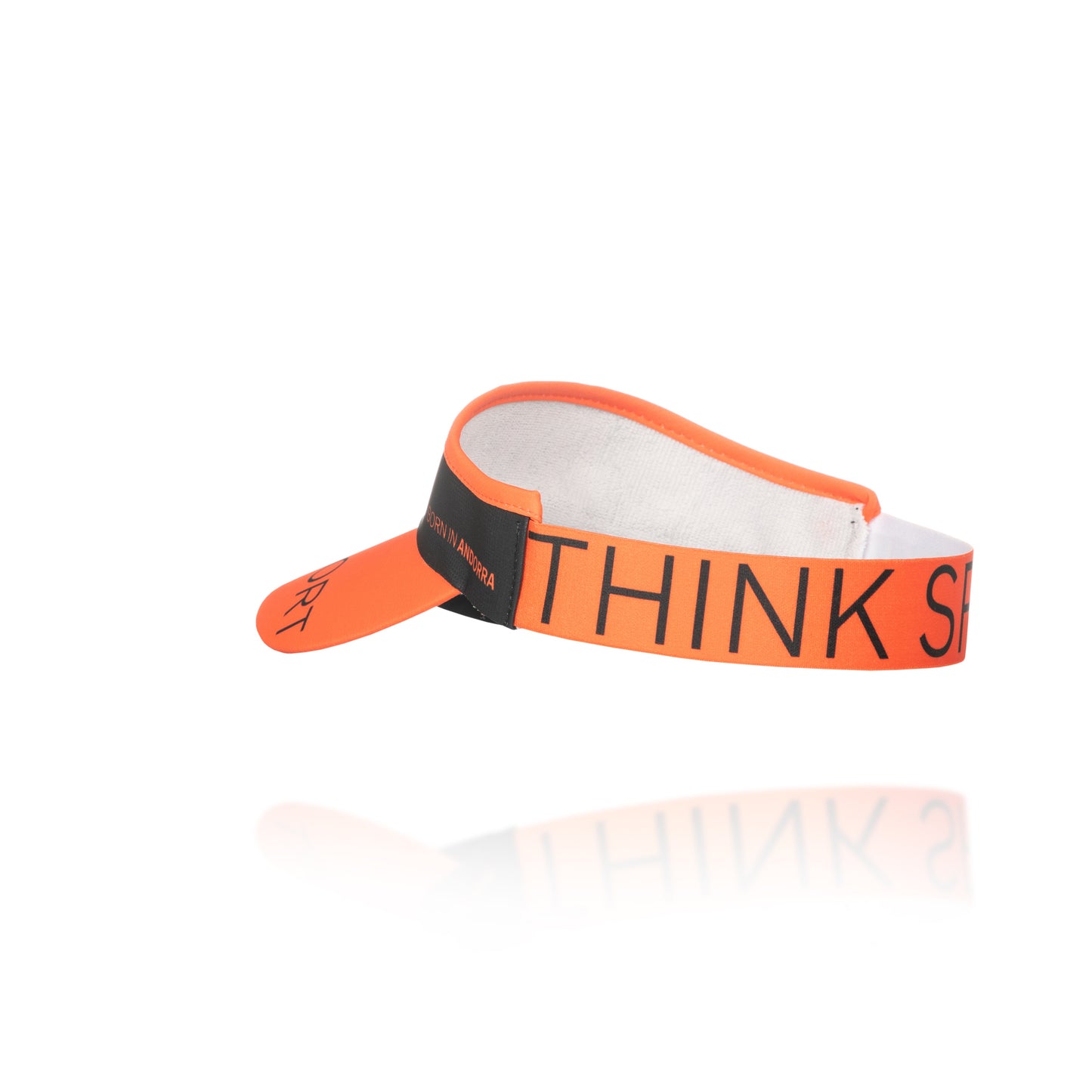Visor Black & Fluo Orange
