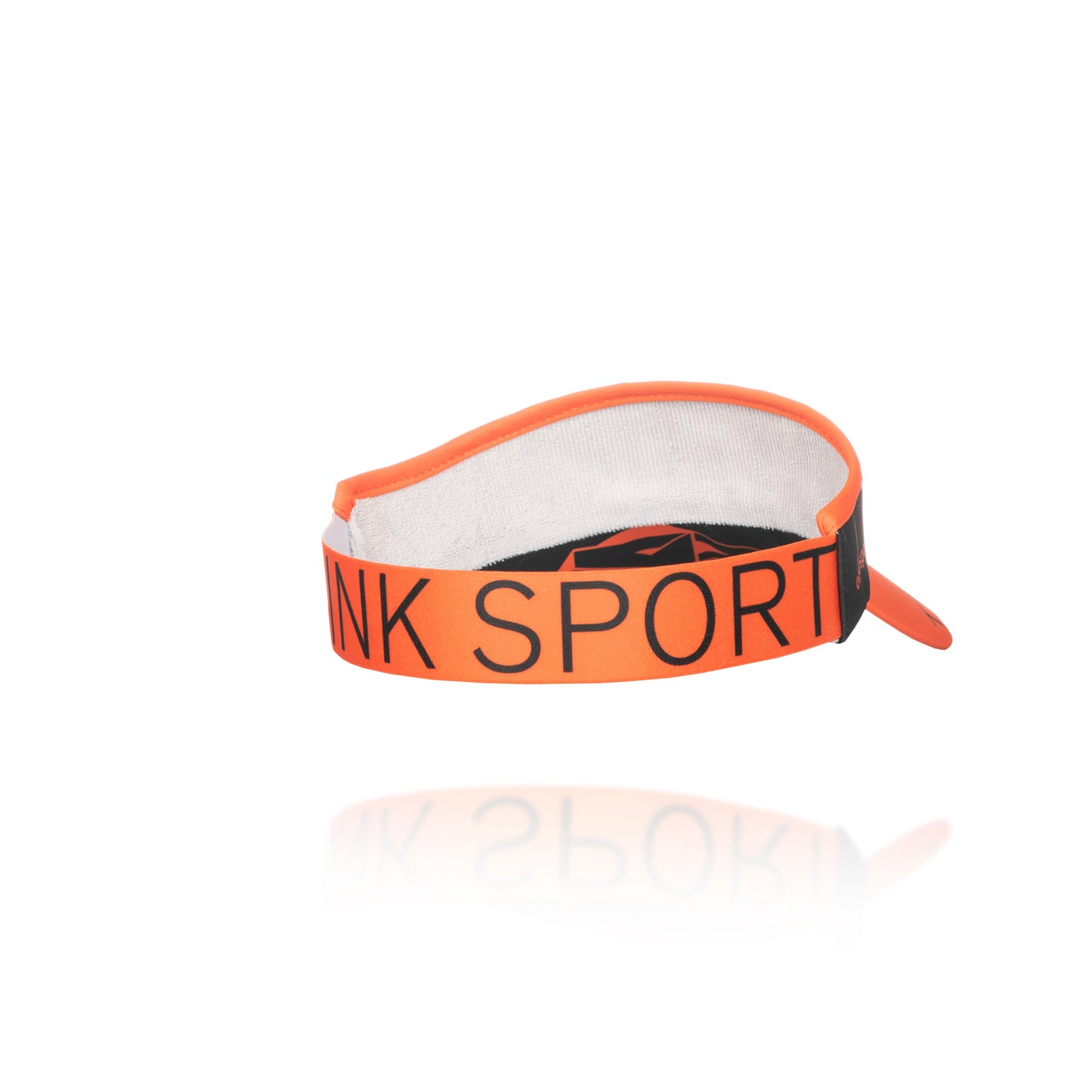 Visor Black & Fluo Orange