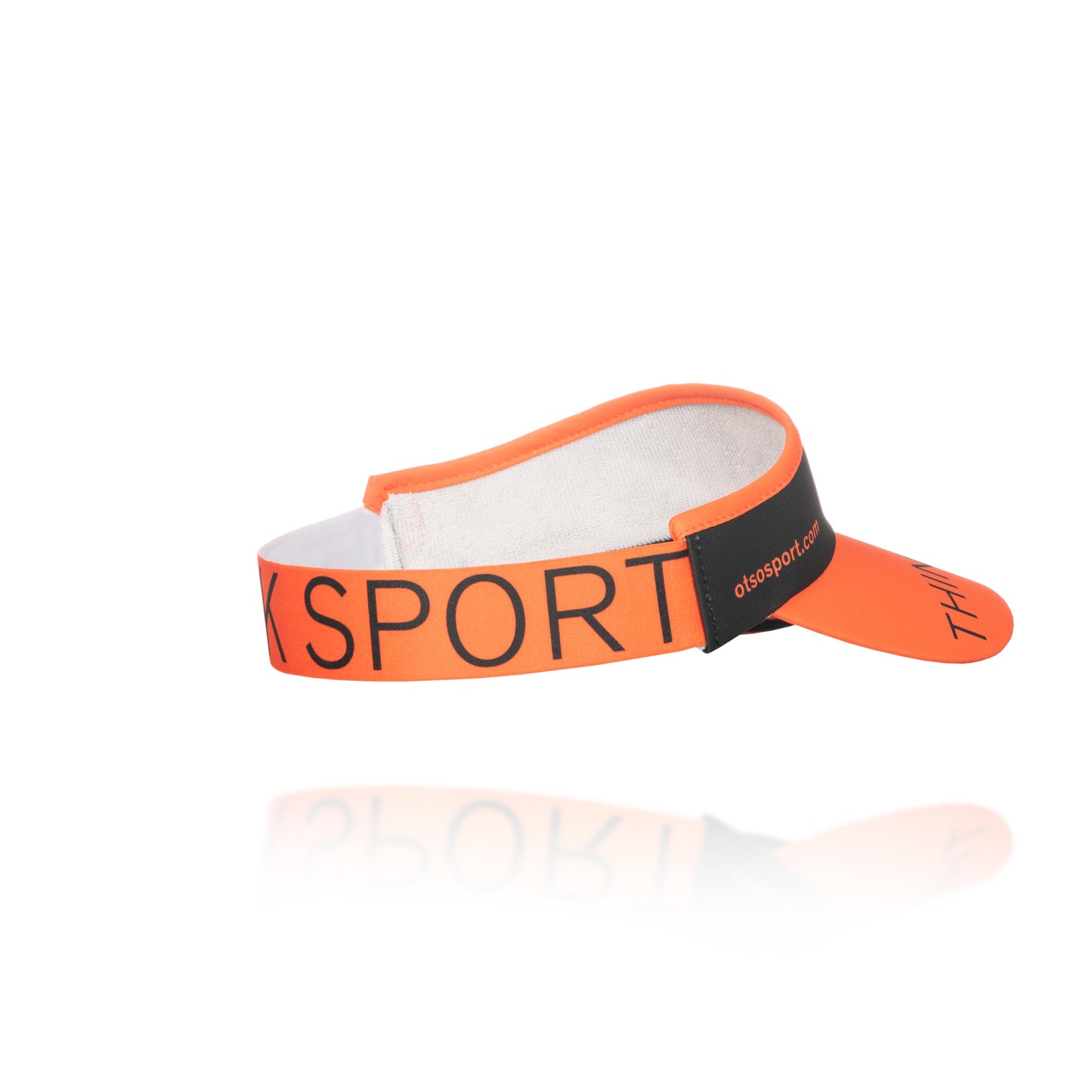Visor Black & Fluo Orange
