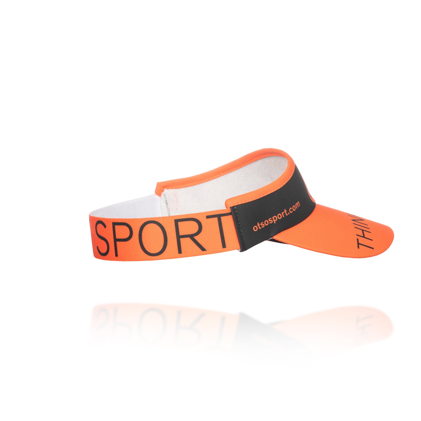 Visor Black & Fluo Orange