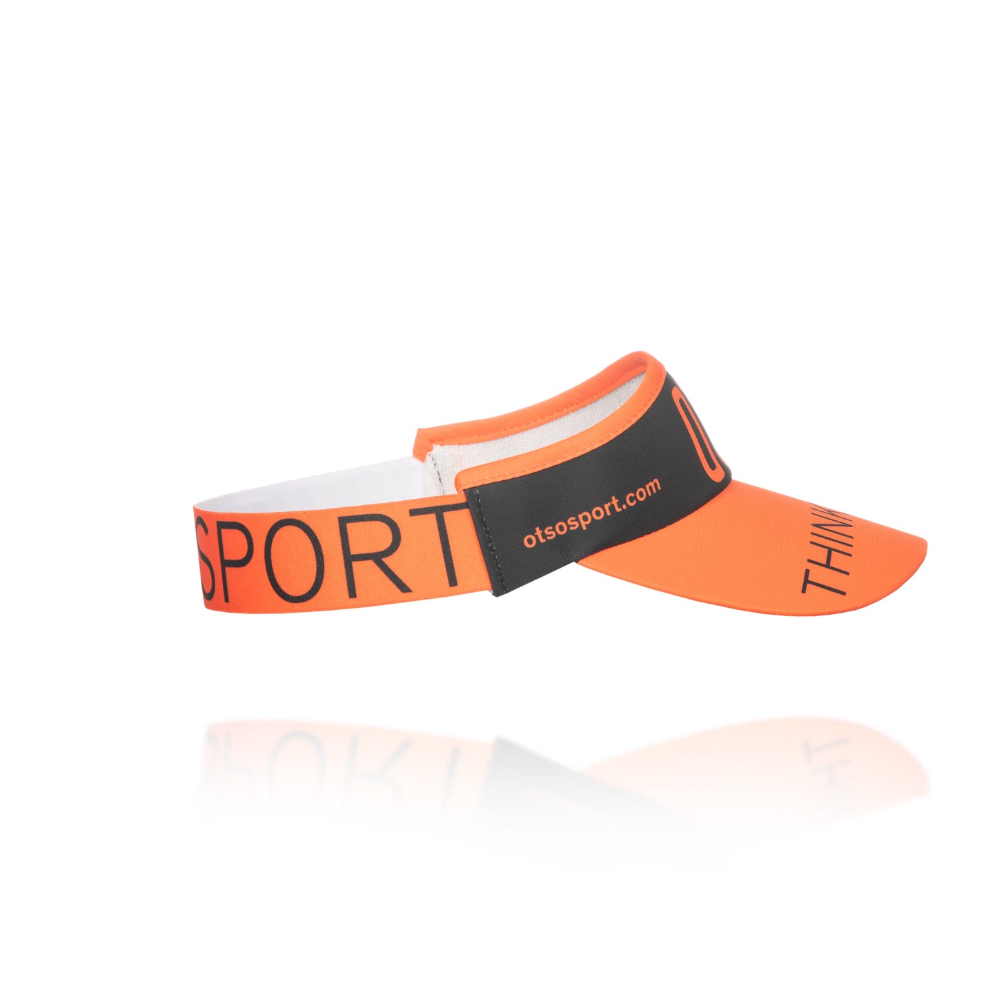 Visor Black & Fluo Orange