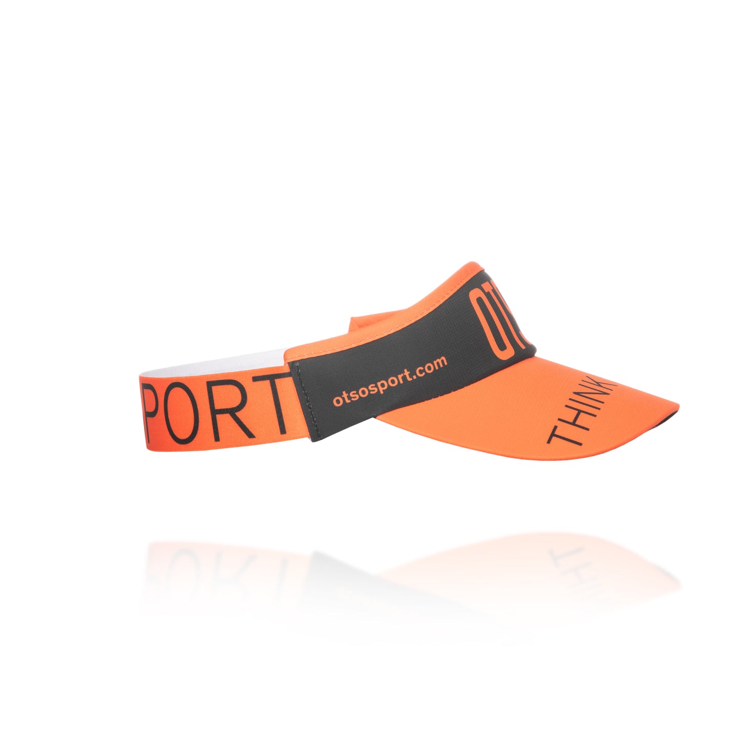 Visor Black & Fluo Orange