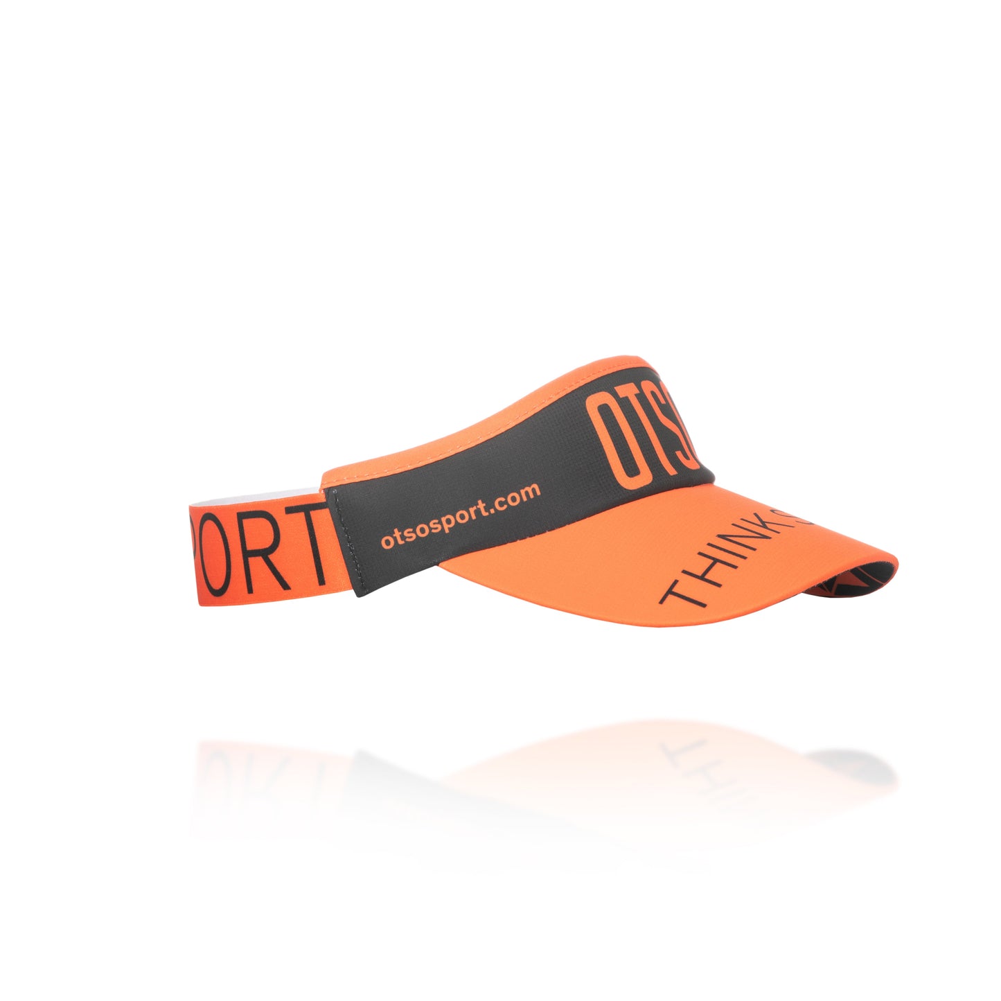 Visor Black & Fluo Orange