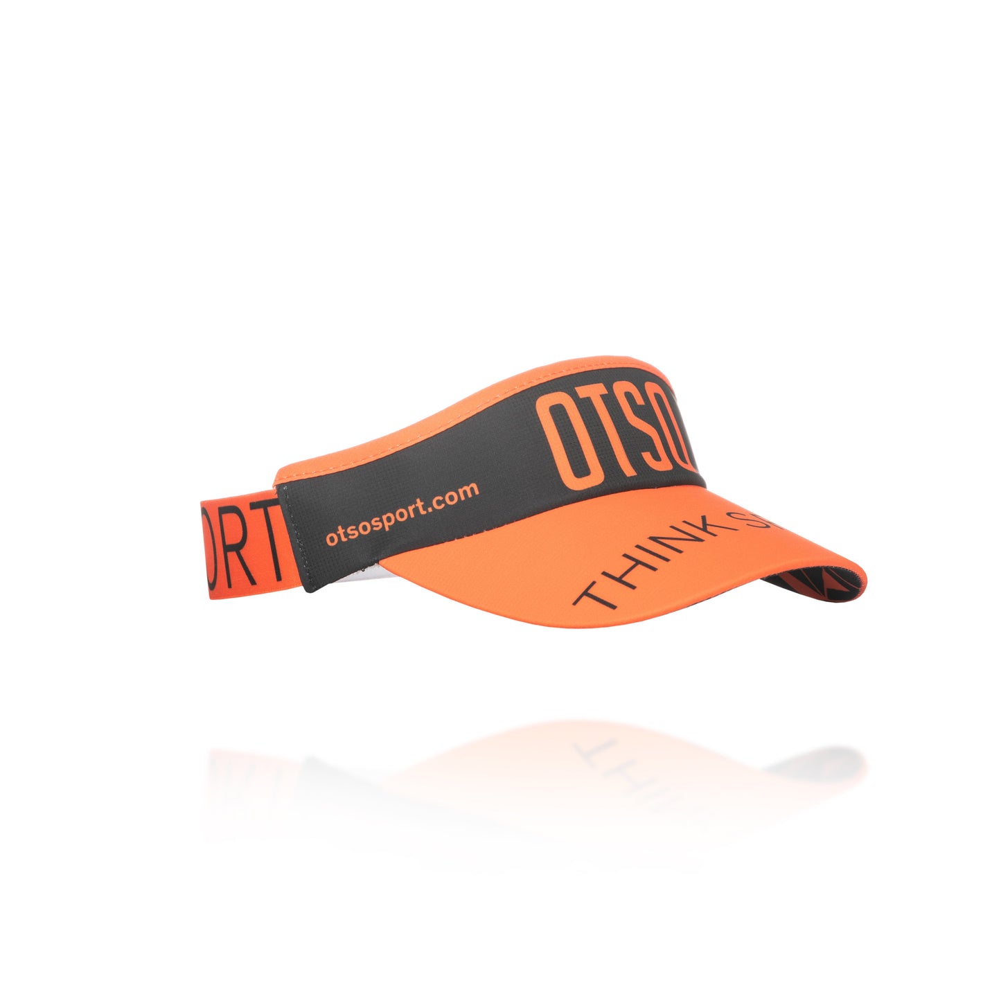 Visor Black & Fluo Orange