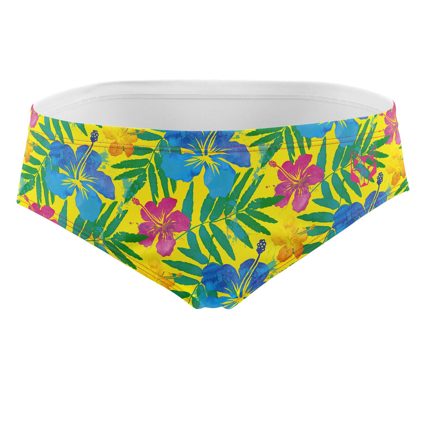 Men's Swim Briefs - Floral