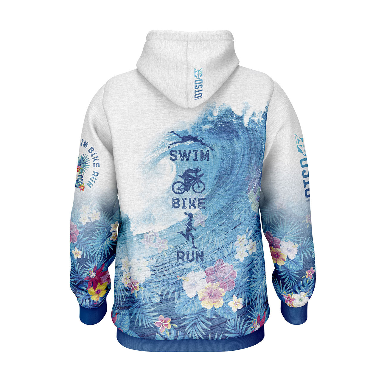 メンズウェア STRAIGHT OUTTA ICE BATH HOODIE S Hoodie - Swim Bike Run Wave – otso-usa