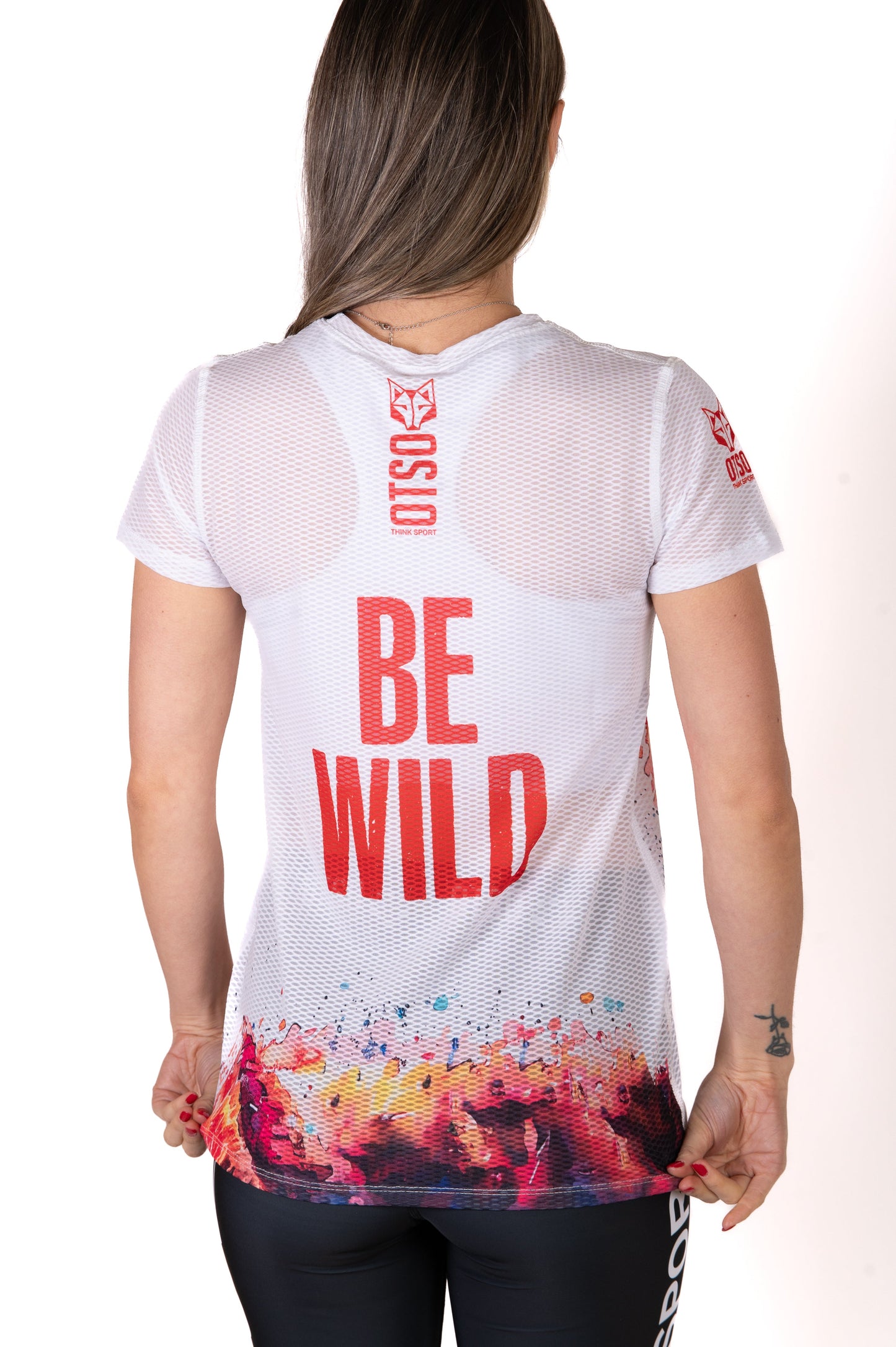 Women's Tech T-Shirt - Be Wild Bear