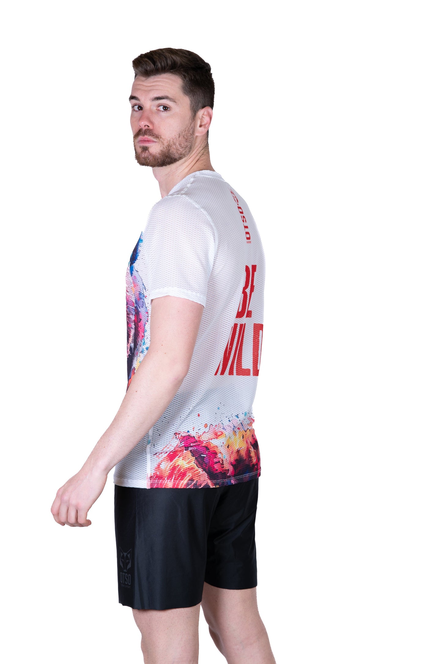 Men's Tech T-Shirt - Be Wild Bear
