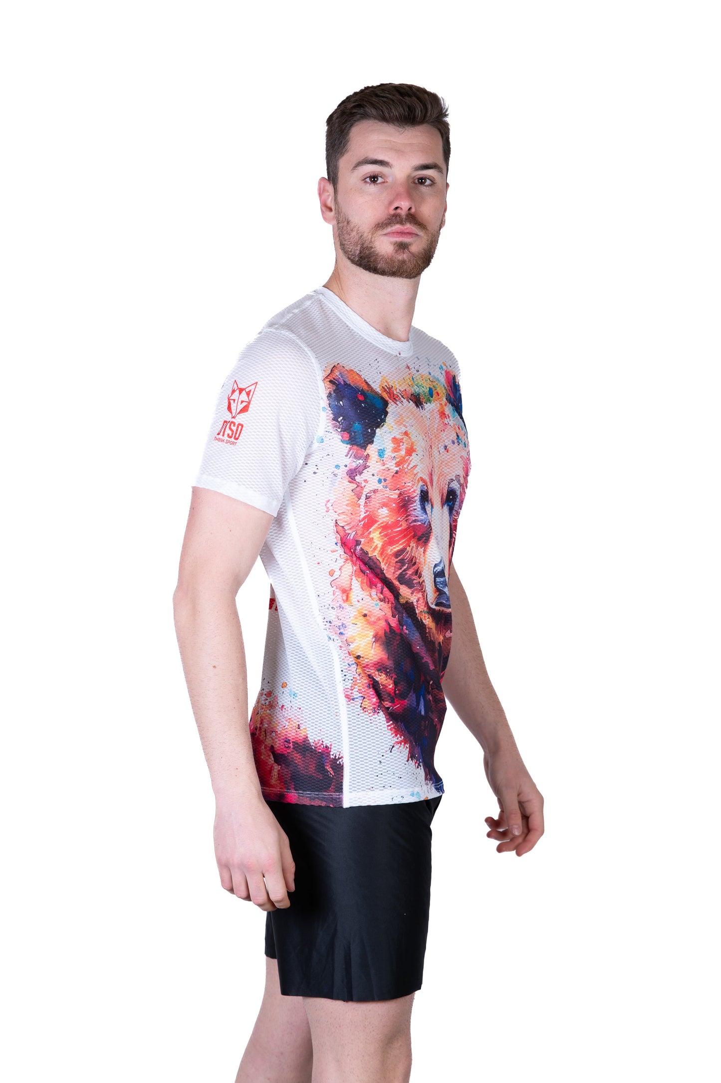 Men's Tech T-Shirt - Be Wild Bear
