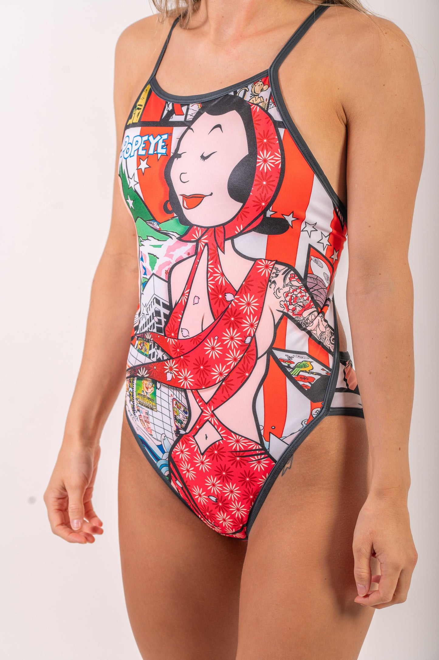Women's Swimsuit - Popeye Art Show