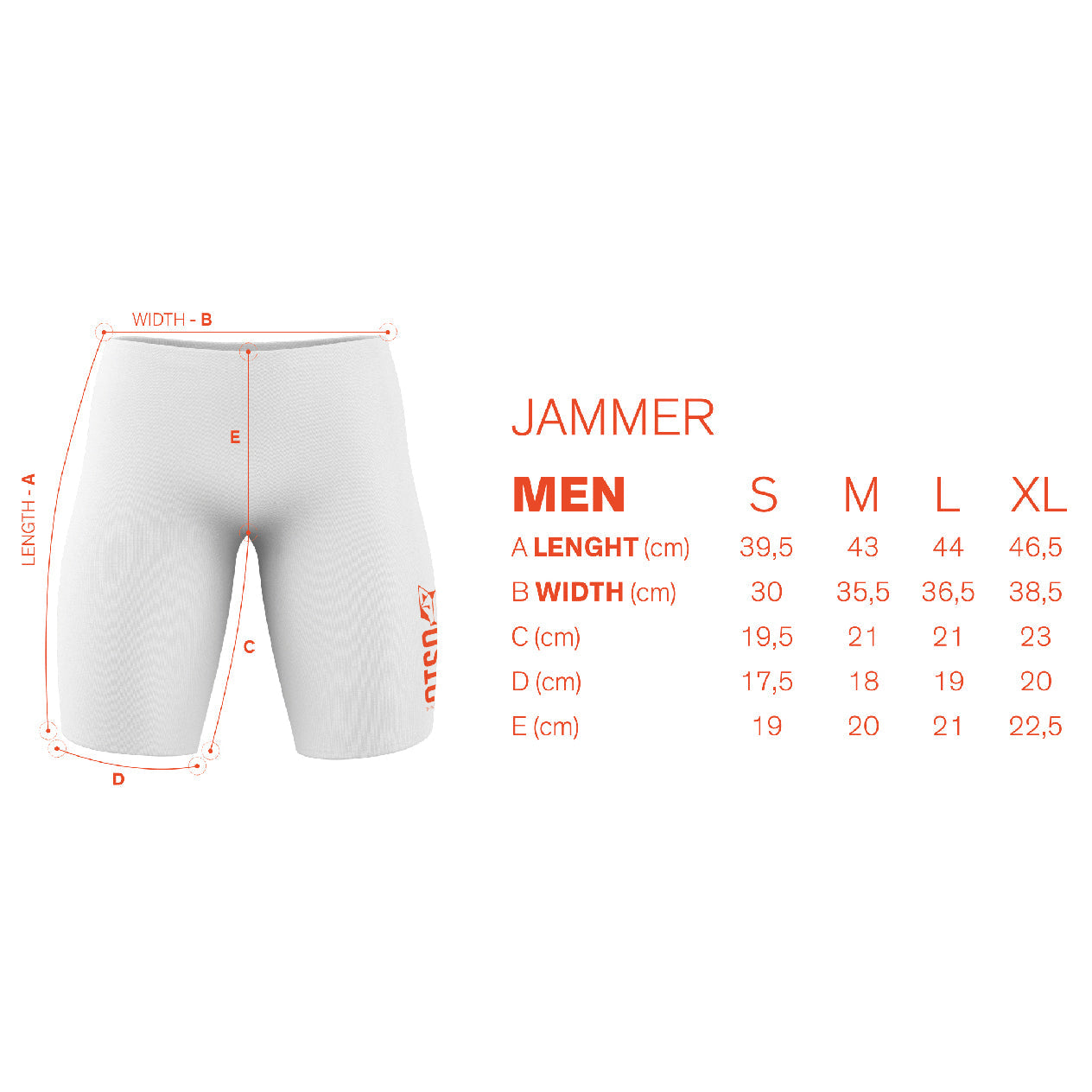Men's Swim Jammer - Popeye Art Show