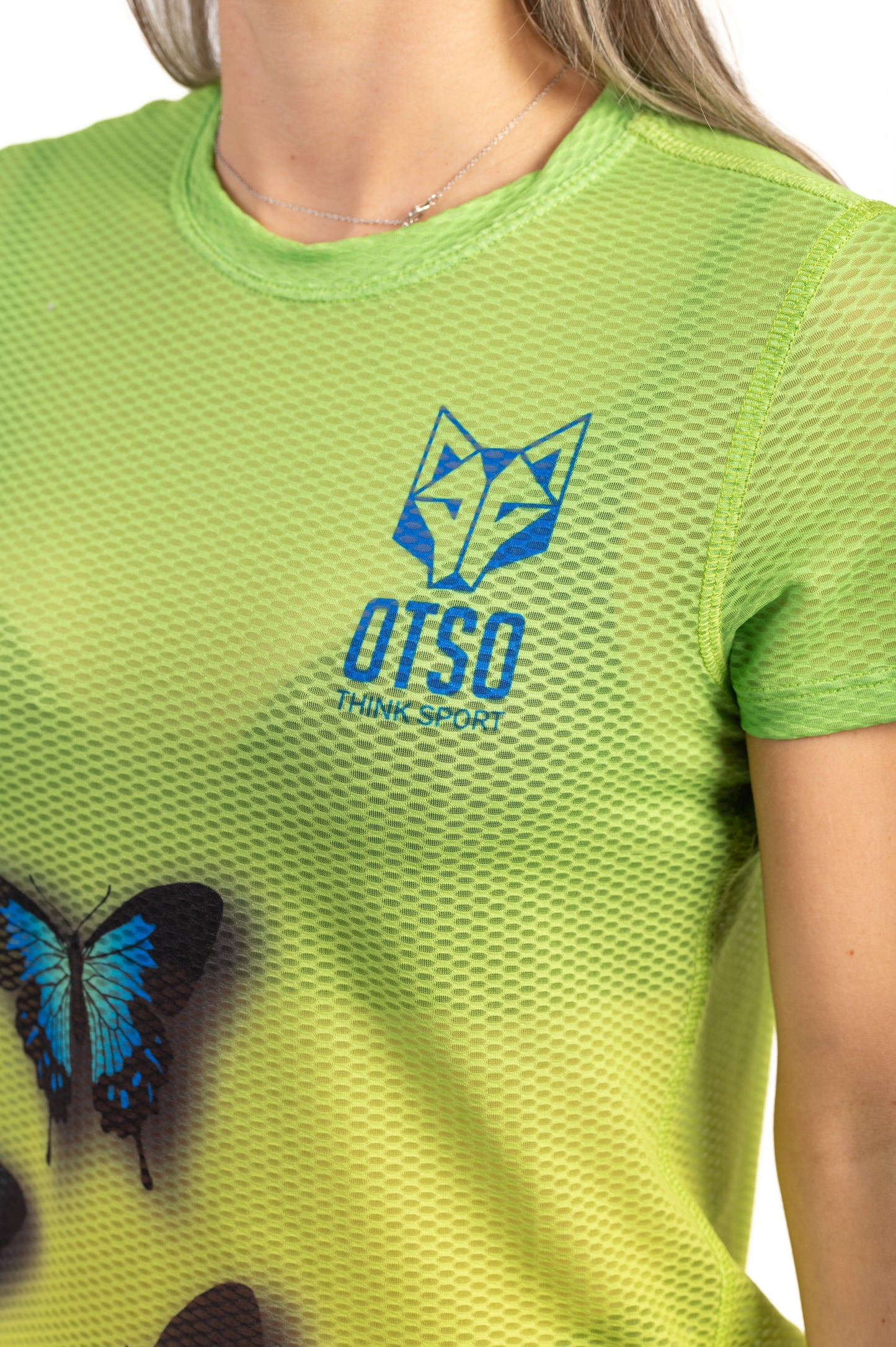 Women's Tech T-Shirt - Butterfly