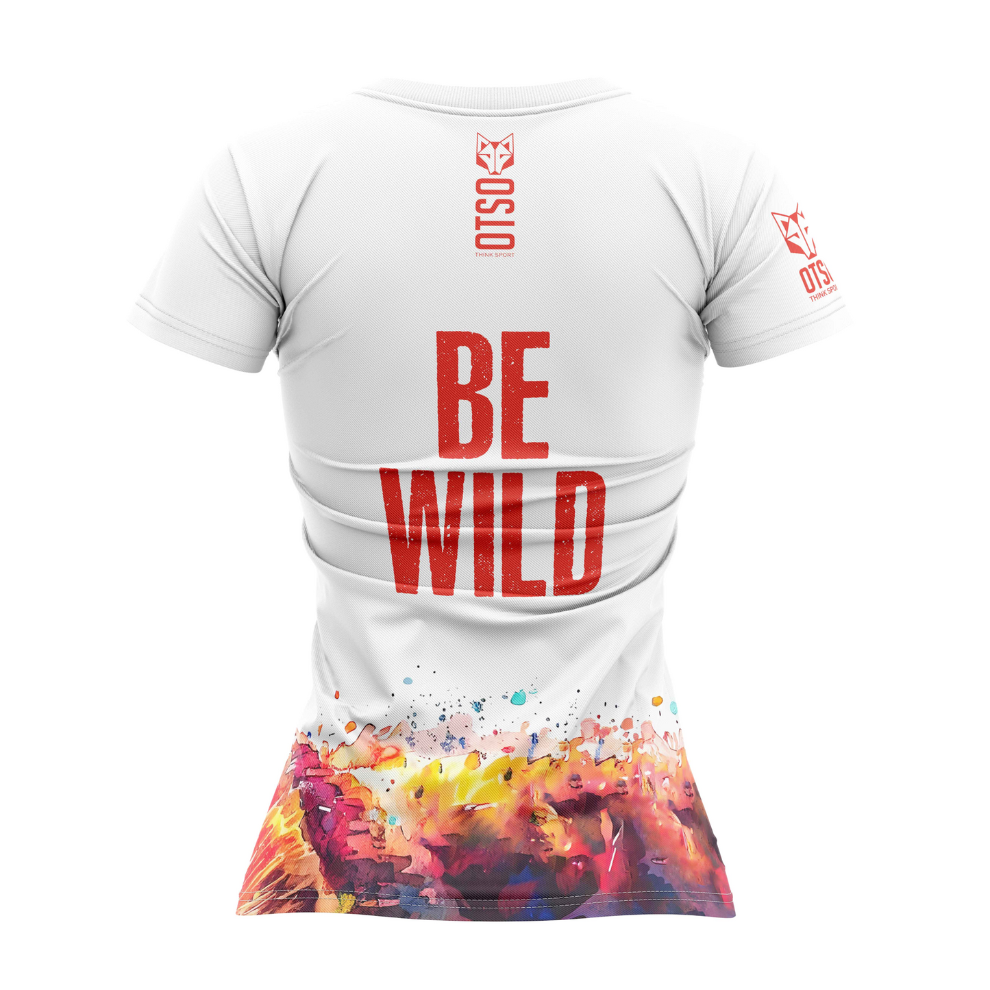 Women's Tech T-Shirt - Be Wild Bear
