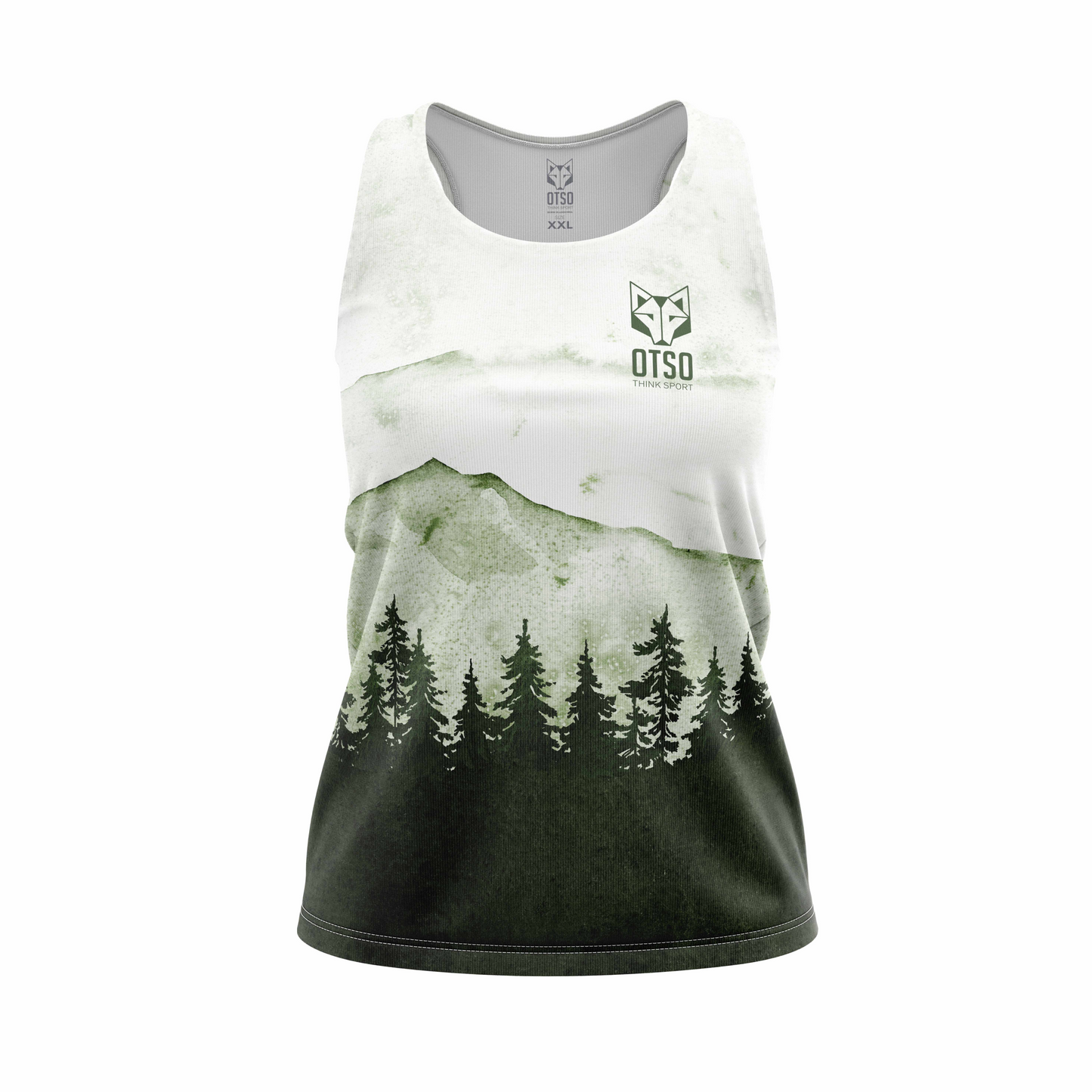 Women's Tank Top - Green Forest