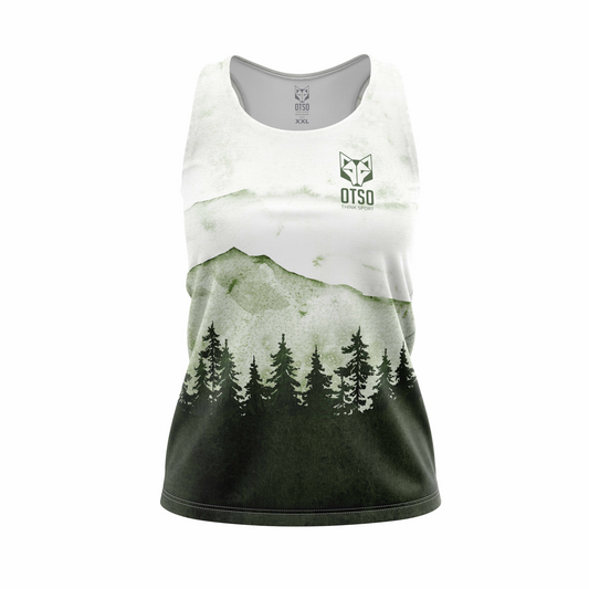 Women's Tank Top - Green Forest