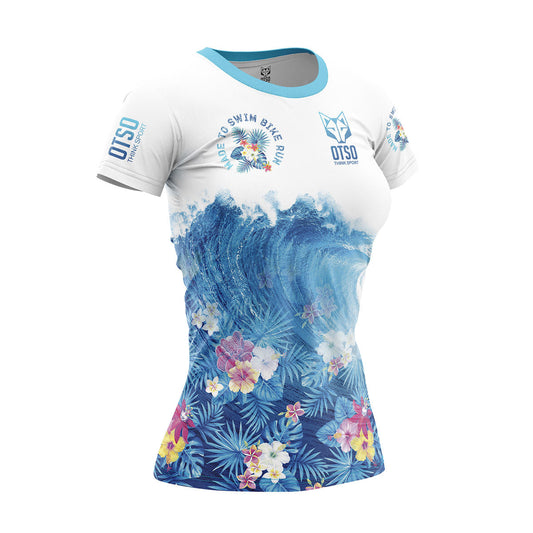 Women's Shirt - Swim Bike Run Wave