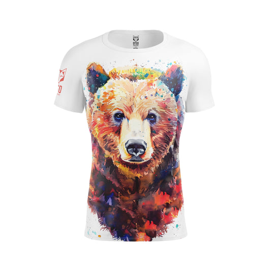 Men's Tech T-Shirt - Be Wild Bear