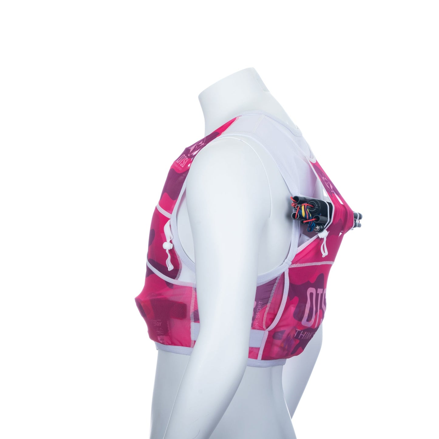 Trail running backpack - Camo Pink