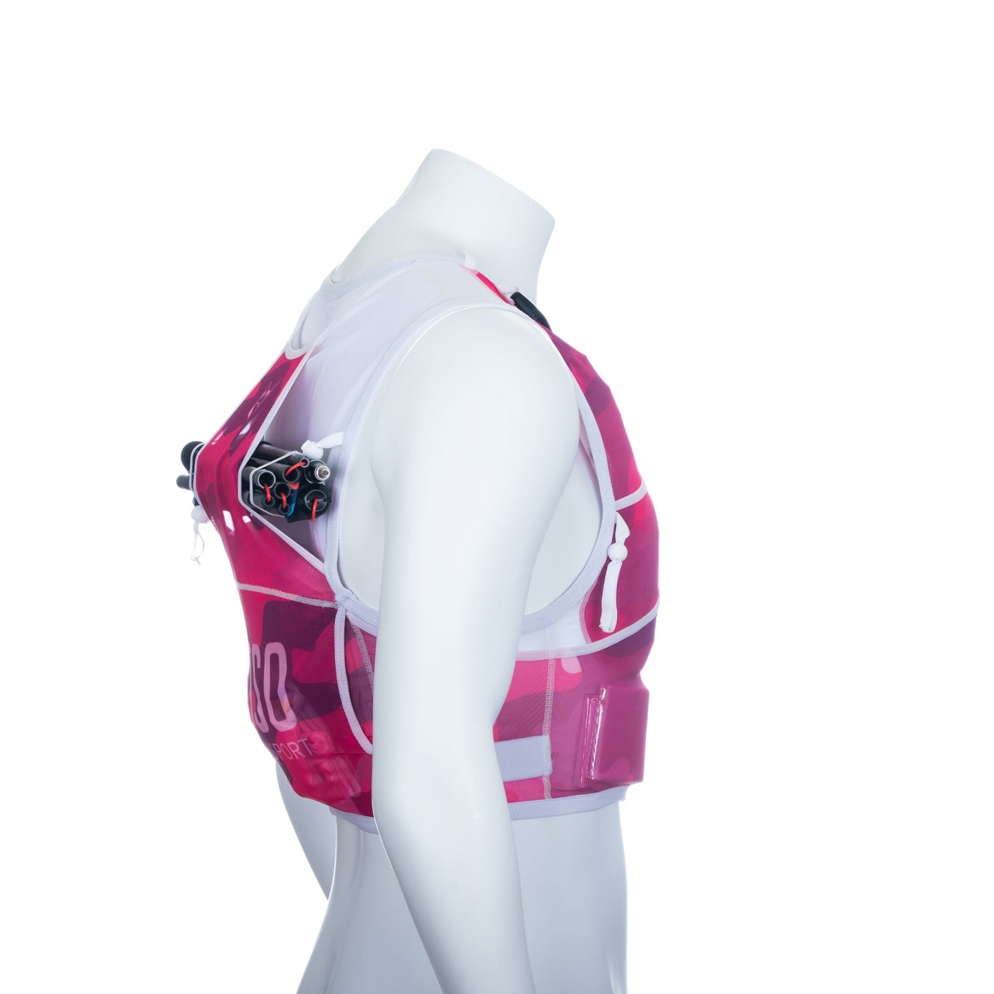 Trail running backpack - Camo Pink