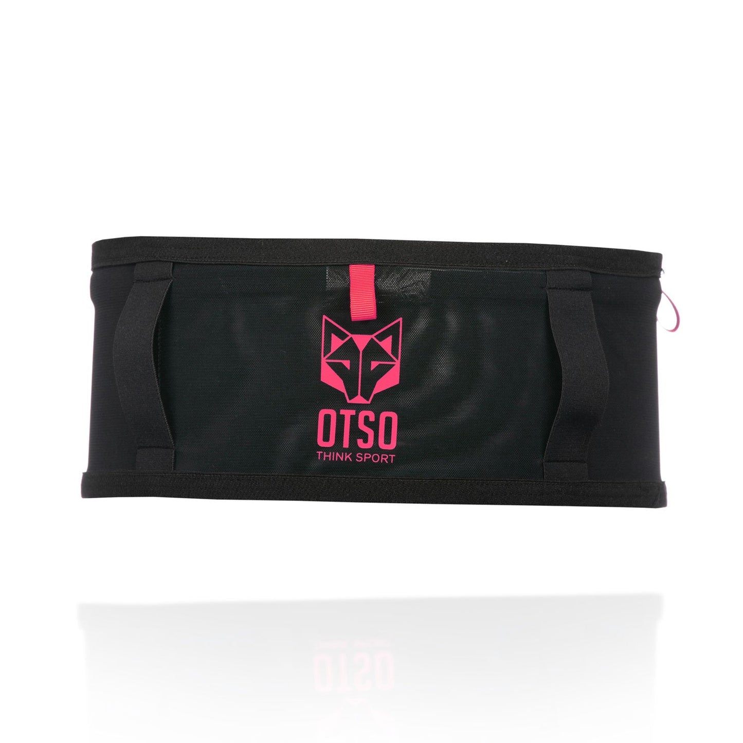 Running Belt Black & Pink