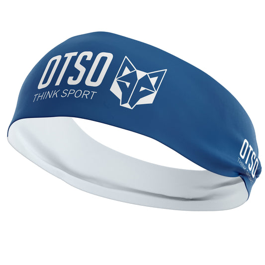 Headband OTSO Sport Electric Blue / White
