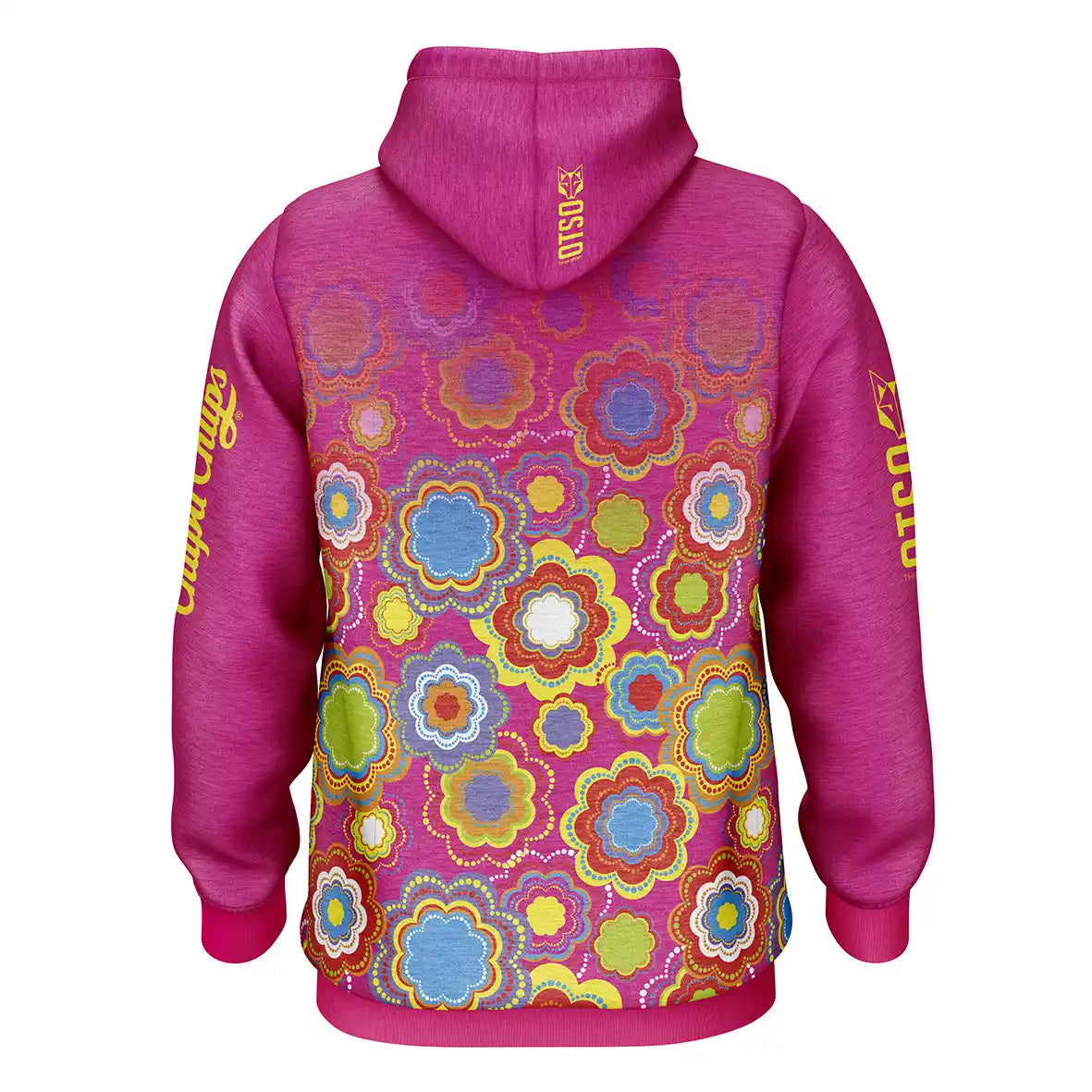 Hoodie Chupa Chups Floral Pink otso usa