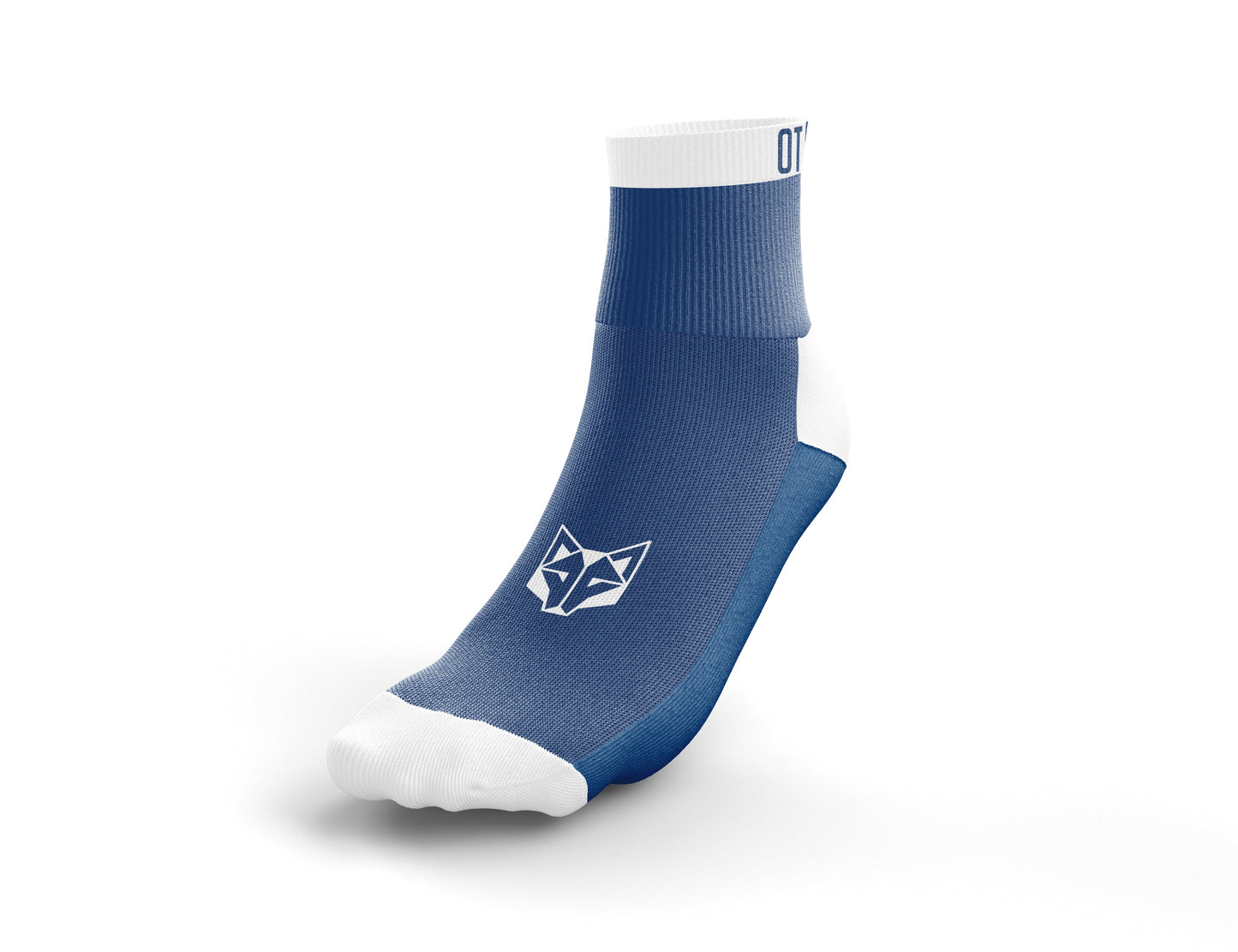 Low Cut Electric Blue & White Multisport Socks