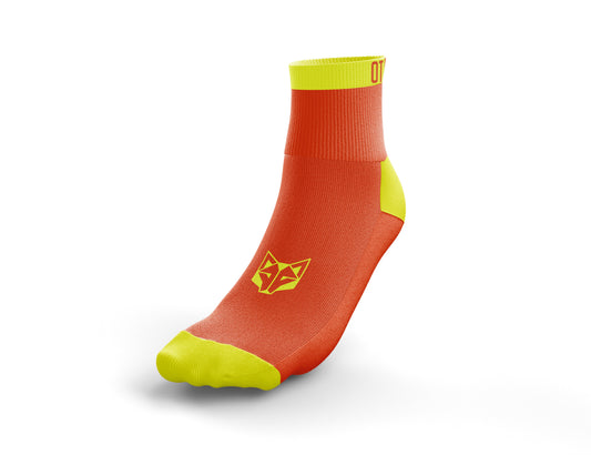 Low Cut Fluo Orange & Fluo Yellow Multisport Socks