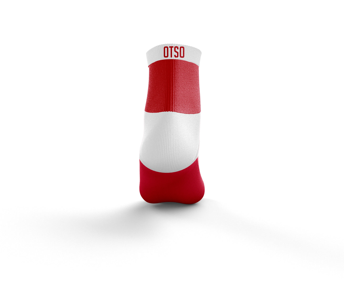Low Cut Red & White Multisport Socks