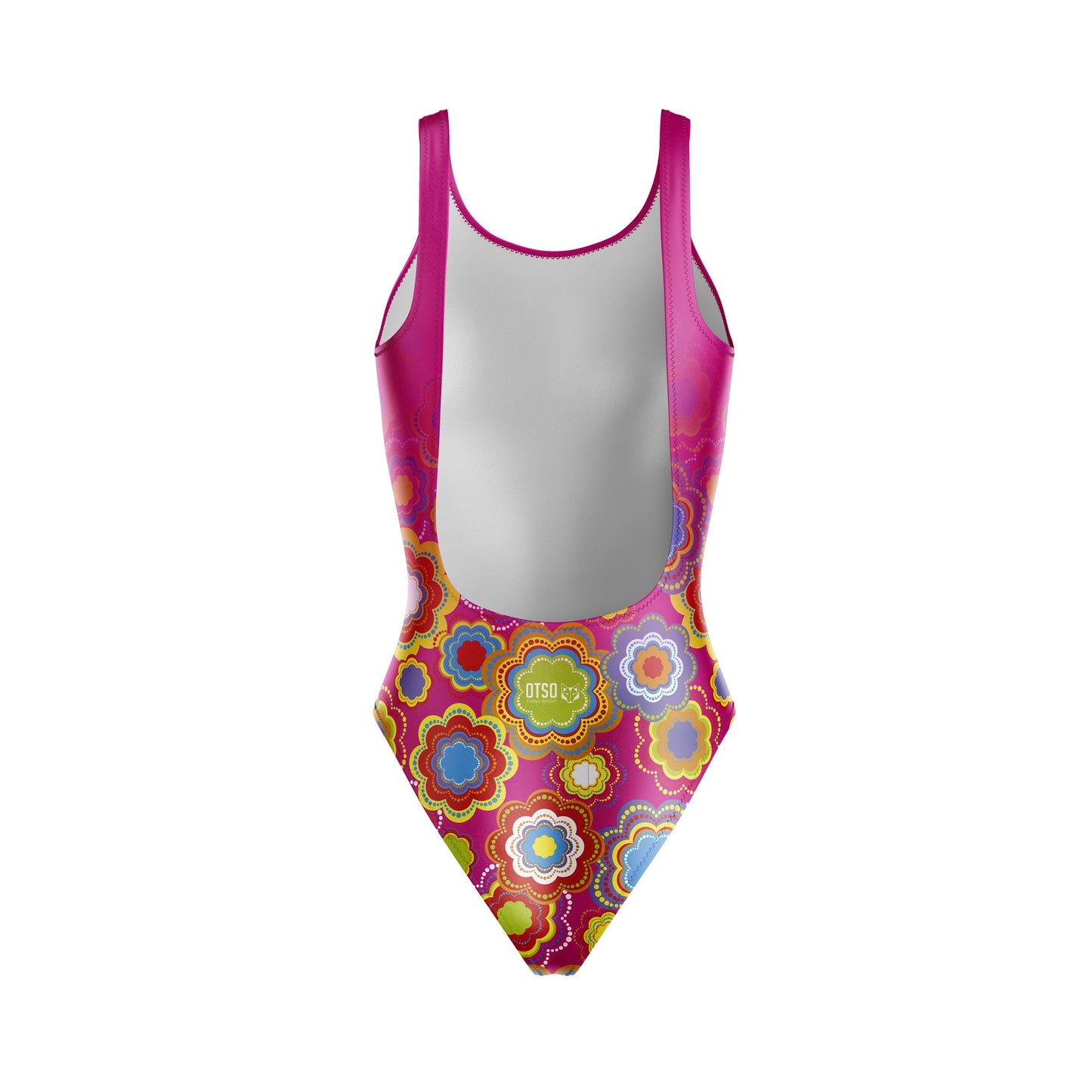 Women's Swimsuit Chupa Chups Floral Pink