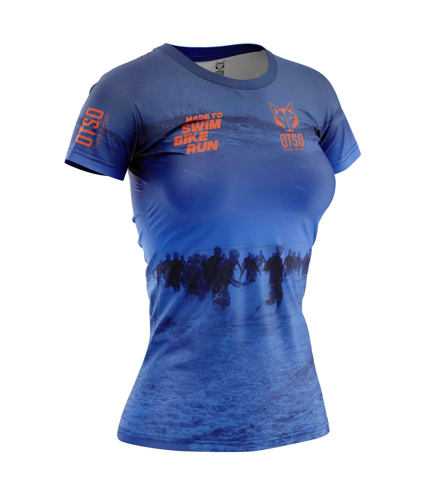 Women's T-Shirt Swim Bike Run
