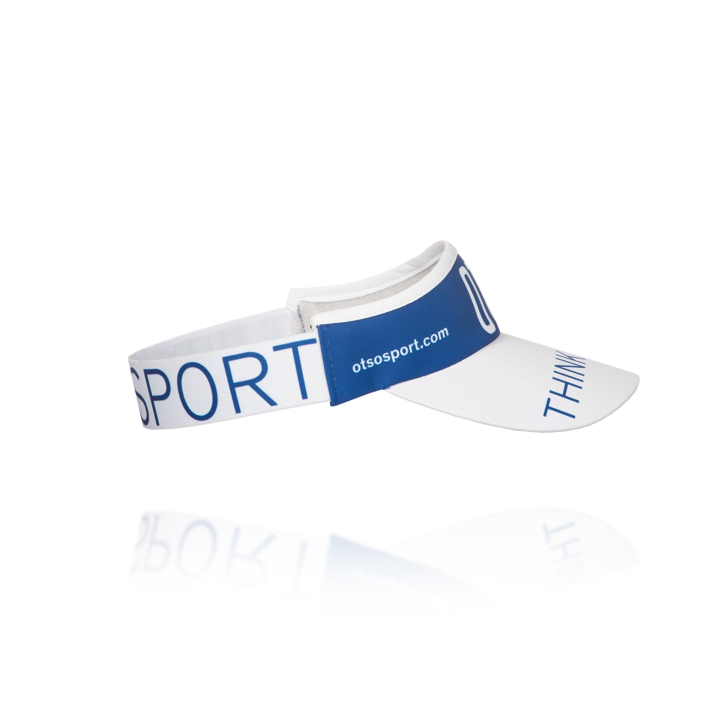 Visor Electric Blue & White