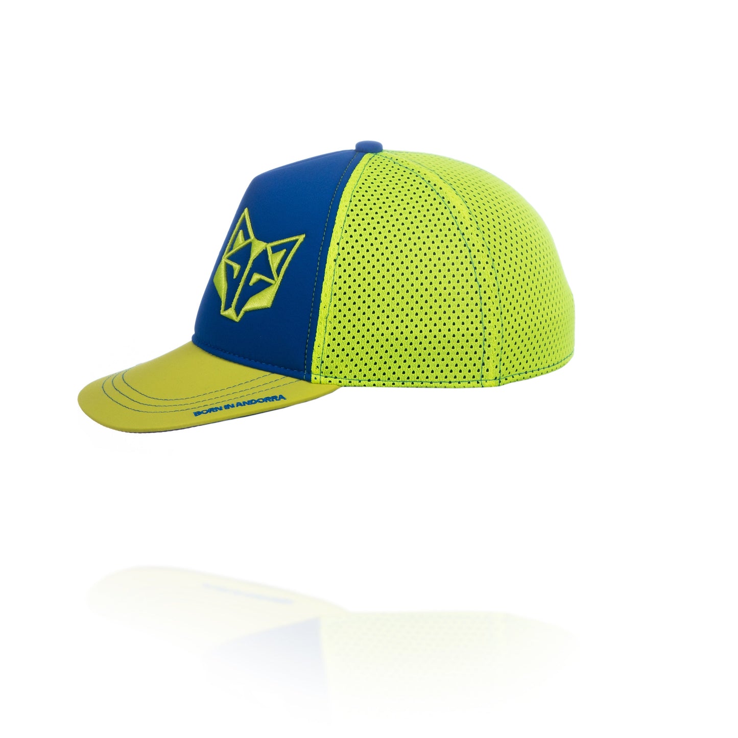 Snapback Cap Electric Blue / Fluo Yellow