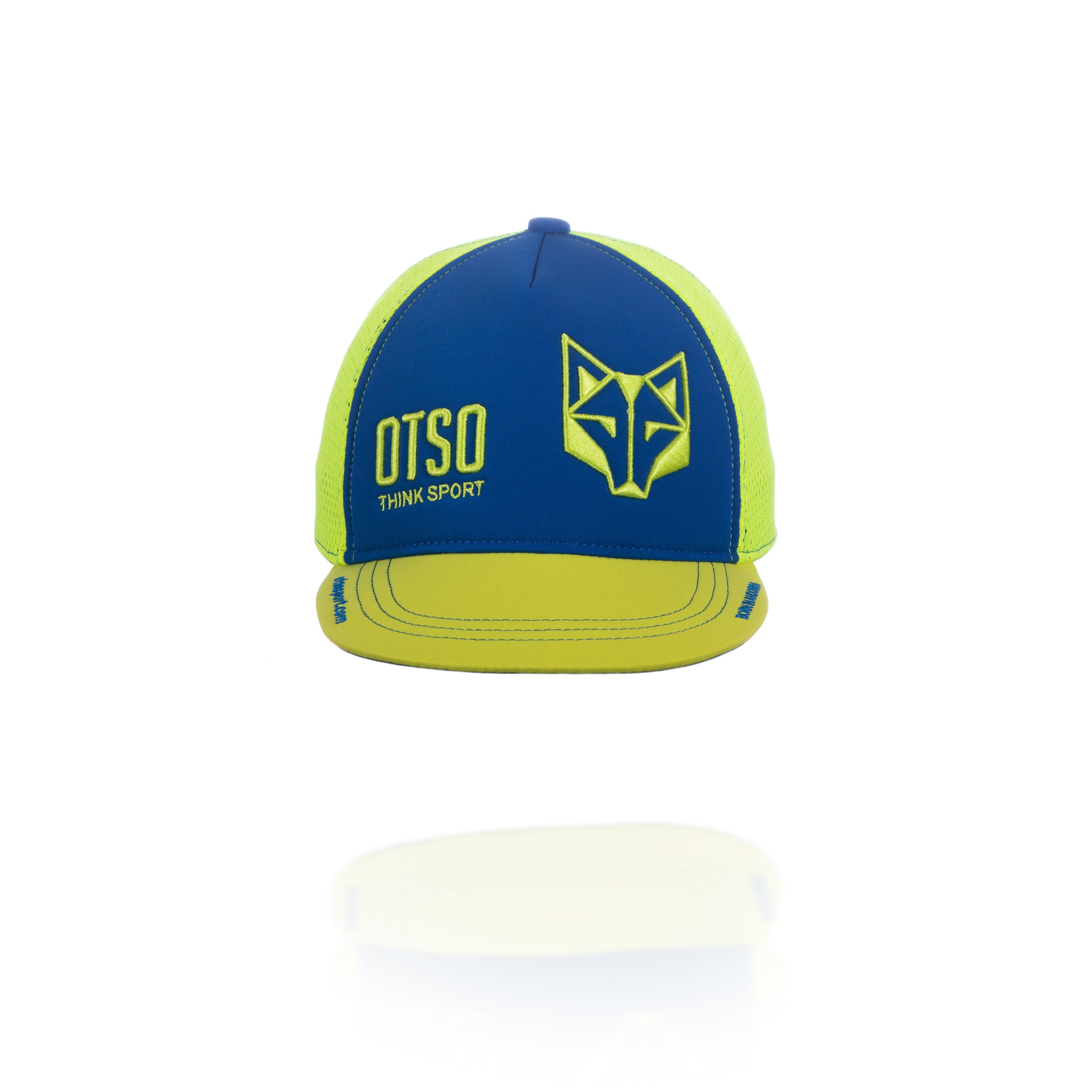 Snapback Cap Electric Blue / Fluo Yellow – otso-usa